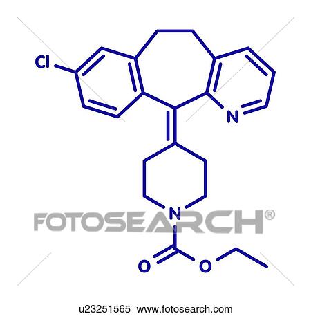 Loratadine antihistamine drug, molecular model View Large Photo Image Stock Photography - Loratadine antihistamine drug, molecular model. Fotosearch