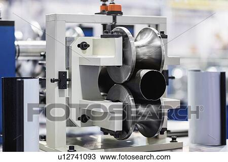 Machine for production of downspout tubes View Large Photo Image Stock Image - Machine for production of downspout tubes. Fotosearch