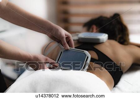Stock Image - Magnetotherapy. Fotosearch