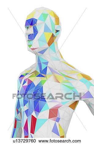 Stock Image - Man, illustration. Fotosearch