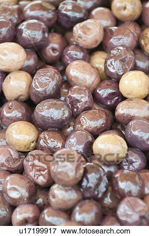 Marinated olives View Large Photo Image Stock Photo - Marinated olives. Fotosearch