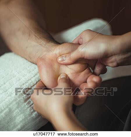 Stock Photo - Massage therapy. Fotosearch