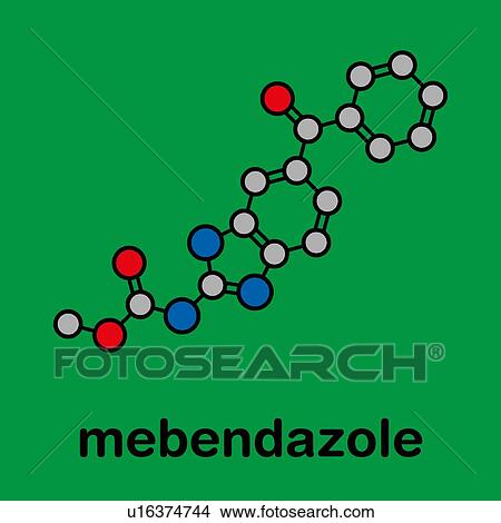Mebendazole anthelmintic drug, molecular model View Large Photo Image Picture - Mebendazole anthelmintic drug, molecular model. Fotosearch