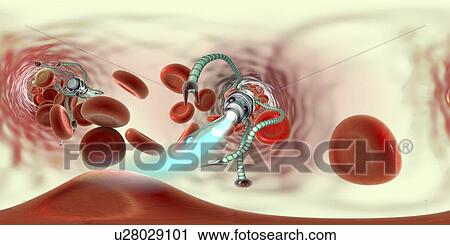 Medical nanorobot, illustration View Large Photo Image Stock Image - Medical nanorobot, illustration. Fotosearch