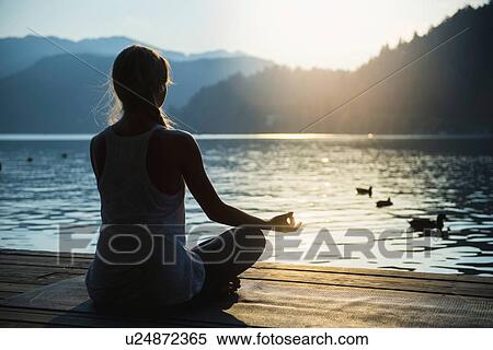 Stock Photography - Meditation. Fotosearch