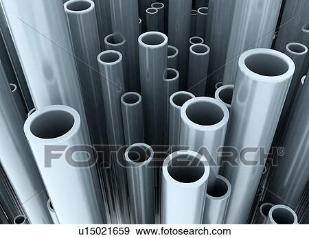 Metal pipes, illustration View Large Photo Image Stock Photo - Metal pipes, illustration. Fotosearch