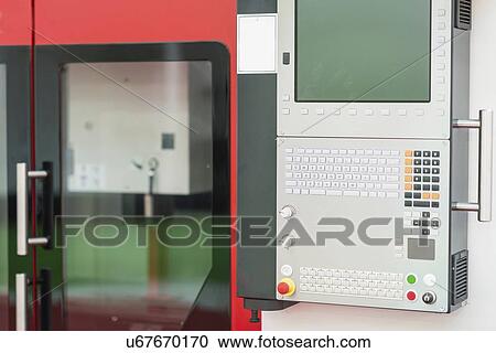 Stock Image - Milling machine. Fotosearch