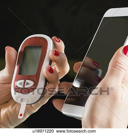 Stock Image - Mobile healthcare technology. Fotosearch