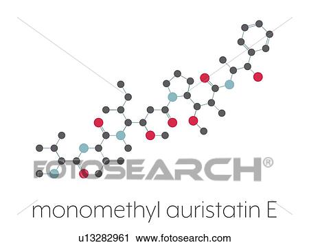 Monomethyl auristatin E, molecular model View Large Photo Image Stock Image - Monomethyl auristatin E, molecular model. Fotosearch