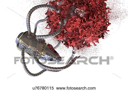 Stock Photography - Nanorobot attacking cancer, illustration. Fotosearch