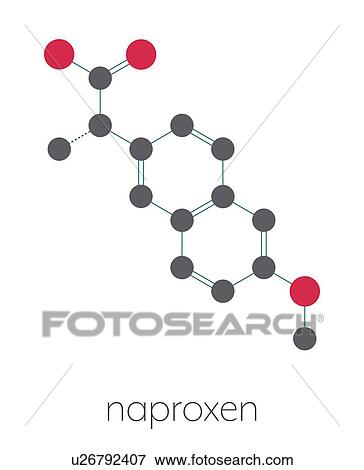 Naproxen pain and inflammation drug, molecular model View Large Photo Image Stock Photo - Naproxen pain and inflammation drug, molecular model. Fotosearch