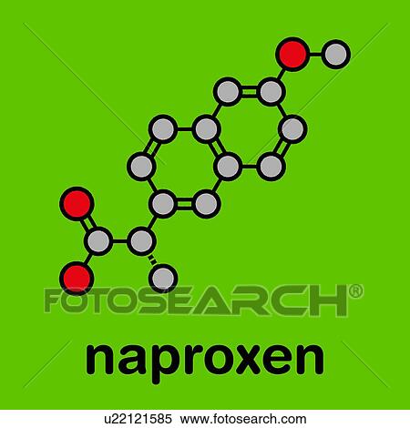 Naproxen pain and inflammation drug, molecular model View Large Photo Image Stock Photography - Naproxen pain and inflammation drug, molecular model. Fotosearch