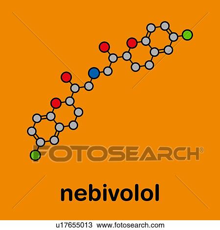 Nebivolol beta blocker drug, molecular model View Large Photo Image Stock Image - Nebivolol beta blocker drug, molecular model. Fotosearch