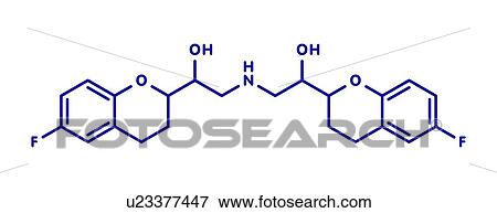 Nebivolol beta blocker drug, molecular model View Large Photo Image Stock Photo - Nebivolol beta blocker drug, molecular model. Fotosearch