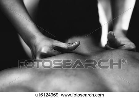 Neck massage View Large Photo Image Stock Photo - Neck massage. Fotosearch