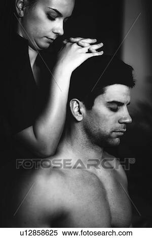 Neck massage View Large Photo Image Stock Photography - Neck massage. Fotosearch