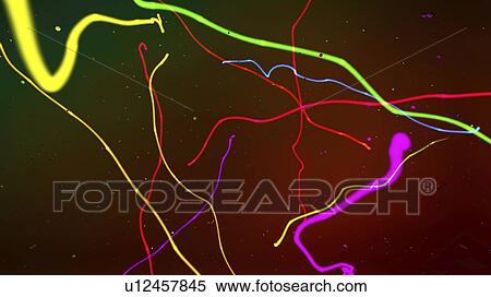 Neon streamers, illustration View Large Photo Image Stock Photography - Neon streamers, illustration. Fotosearch