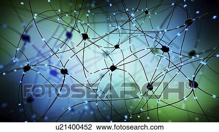 Nerve cells, illustration View Large Photo Image Stock Image - Nerve cells, illustration. Fotosearch
