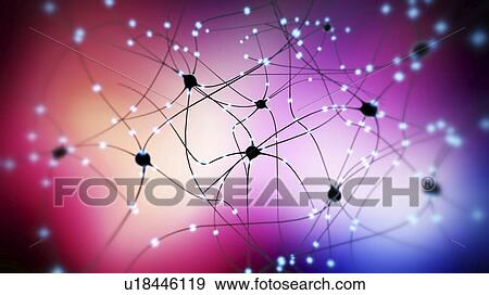 Nerve cells, illustration View Large Photo Image Stock Photo - Nerve cells, illustration. Fotosearch