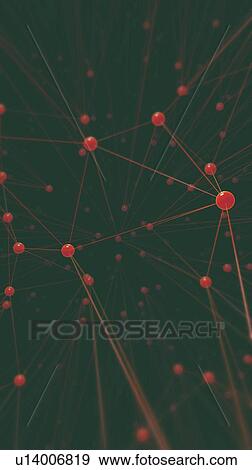 Stock Photo - Network, abstract illustration. Fotosearch