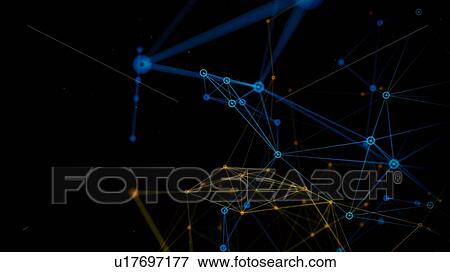 Stock Photo - Network, abstract illustration. Fotosearch