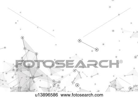 Stock Photograph - Network connections, illustration. Fotosearch