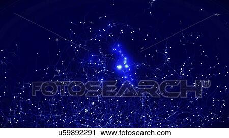 Stock Image - Network, illustration. Fotosearch