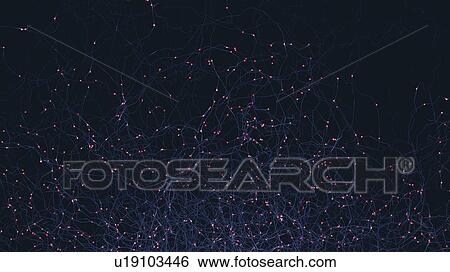 Stock Photograph - Network, illustration. Fotosearch