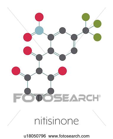 Stock Photograph - Nitisinone hereditary tyrosinemia type 1 drug molecule. Fotosearch