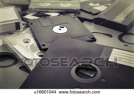 Picture - Obsolete media. Fotosearch
