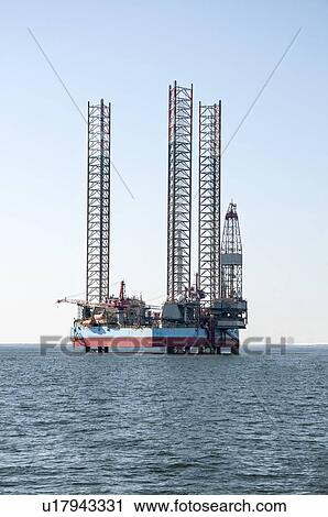 Offshore oil rig, Denmark View Large Photo Image Stock Image - Offshore oil rig, Denmark. Fotosearch
