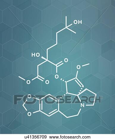 Omacetaxine mepesuccinate cancer drug, molecular model View Large Photo Image Stock Photo - Omacetaxine mepesuccinate cancer drug, molecular model. Fotosearch