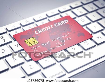 Stock Photo - Online banking, conceptual illustration. Fotosearch