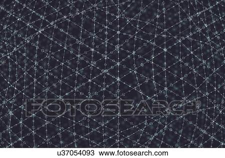 Stock Image - Organic network, conceptual computer illustration.. Fotosearch
