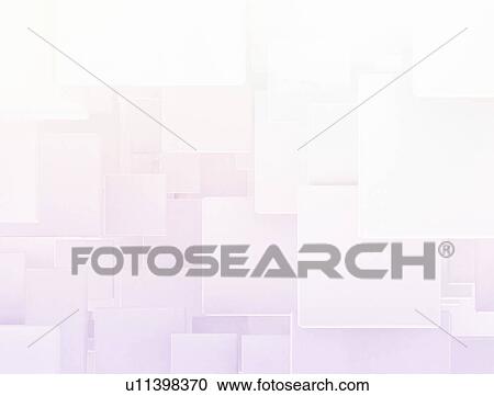 Stock Image - Overlapping squares, illustration. Fotosearch