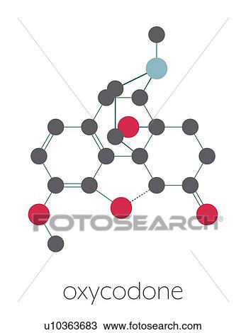 Oxycodone pain relief drug, molecular model View Large Photo Image Stock Image - Oxycodone pain relief drug, molecular model. Fotosearch