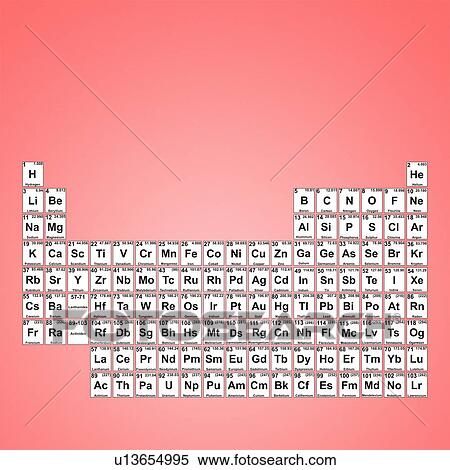 Periodic table, illustration View Large Photo Image Stock Photography - Periodic table, illustration. Fotosearch