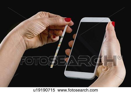 Stock Photography - Personal mobile healthcare app. Fotosearch