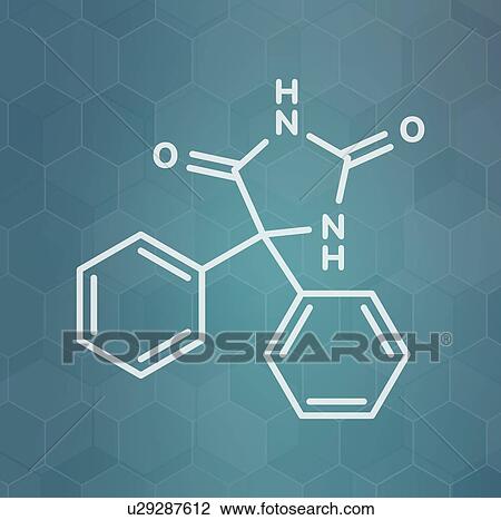 Phenytoin epilepsy drug, molecular model View Large Photo Image Stock Image - Phenytoin epilepsy drug, molecular model. Fotosearch