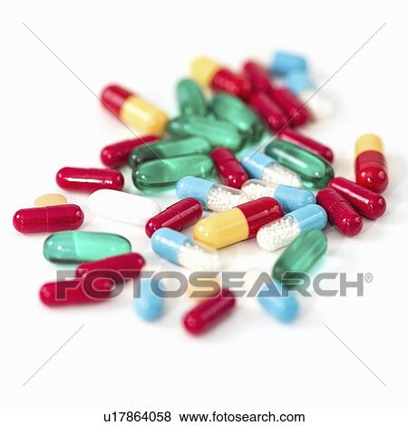 Pills and capsules View Large Photo Image Stock Photo - Pills and capsules. Fotosearch