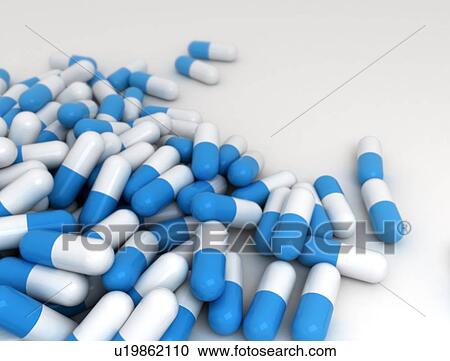 Pills, illustration View Large Photo Image Stock Image - Pills, illustration. Fotosearch