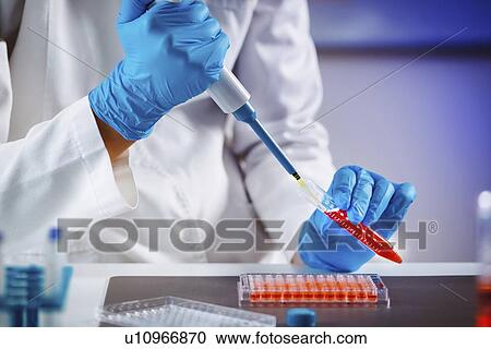 Pipetting sample View Large Photo Image Stock Image - Pipetting sample. Fotosearch