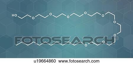Polidocanol sclerosant drug, molecular model View Large Photo Image Stock Image - Polidocanol sclerosant drug, molecular model. Fotosearch