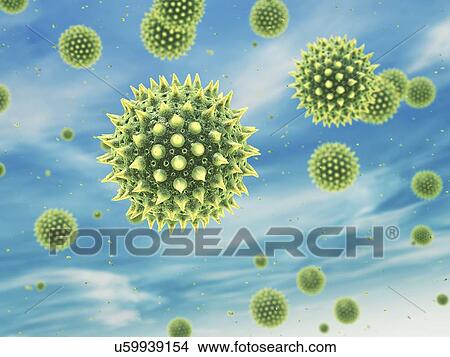 Pollen allergy, conceptual illustration View Large Photo Image Picture - Pollen allergy, conceptual illustration. Fotosearch