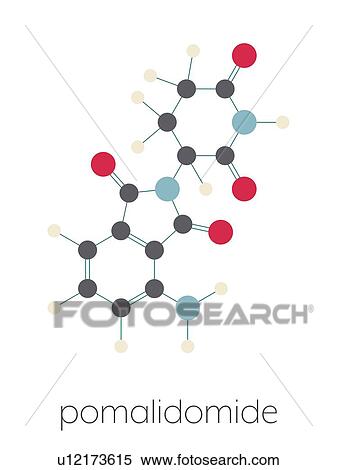 Pomalidomide multiple myeloma drug, molecular model View Large Photo Image Stock Photography - Pomalidomide multiple myeloma drug, molecular model. Fotosearch