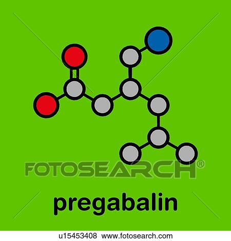 Pregabalin epilepsy and fibromyalgia drug, molecular model View Large Photo Image Stock Photo - Pregabalin epilepsy and fibromyalgia drug, molecular model. Fotosearch