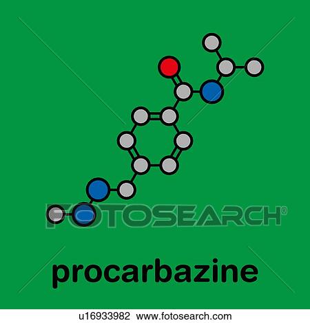 Procarbazine cancer drug, molecular model View Large Photo Image Stock Image - Procarbazine cancer drug, molecular model. Fotosearch