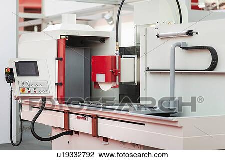 Programmable surface grinding machine View Large Photo Image Stock Image - Programmable surface grinding machine. Fotosearch