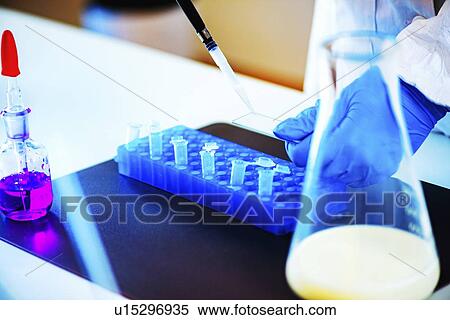 Stock Photography - Quality control of milk. Fotosearch