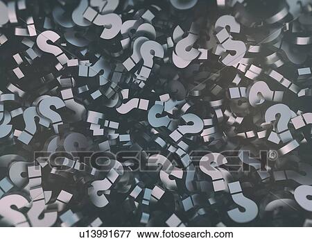 Question marks, illustration View Large Photo Image Stock Photo - Question marks, illustration. Fotosearch